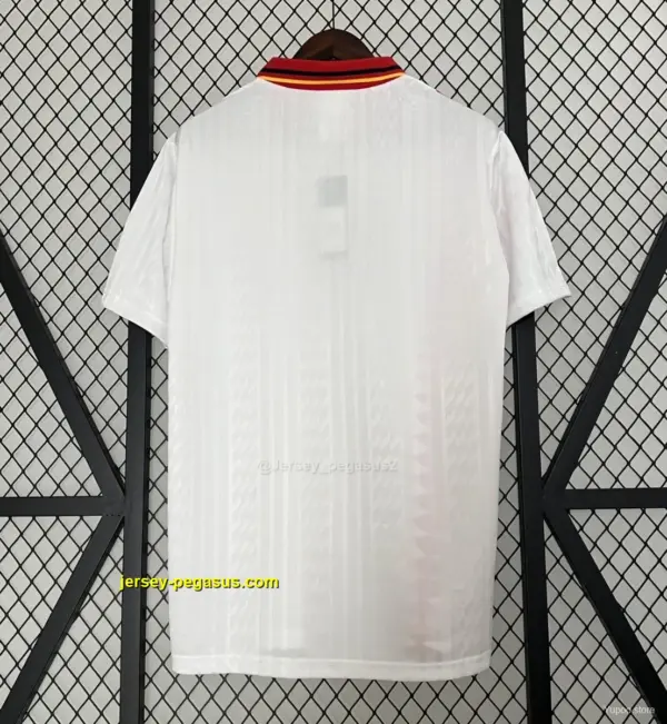 Retro 1994 Spain Away White Jersey