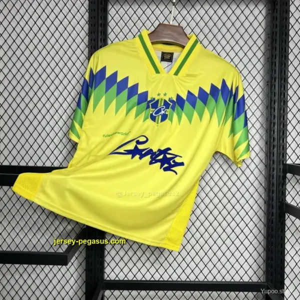 Retro 1995 Brazil Home Corteiz Jersey