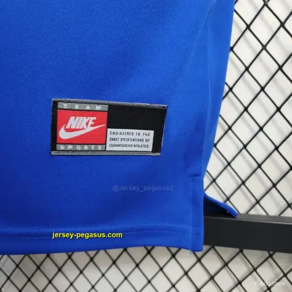 Retro 1997 Brazil Away Blue Jersey