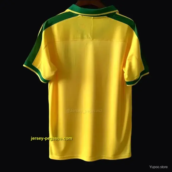 Retro 1997 Brazil Home Jersey