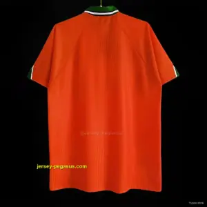 Retro 1997 Ireland Away Orange Jersey