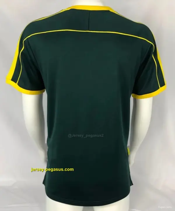 Retro 1998 Brazil Green Goalkeeper Jersey