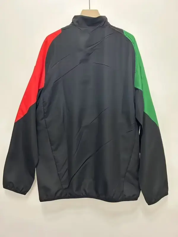 Arsenal black- red-green windbreaker jacket