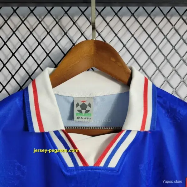 Retro 1998 Croatia Away Blue Jersey