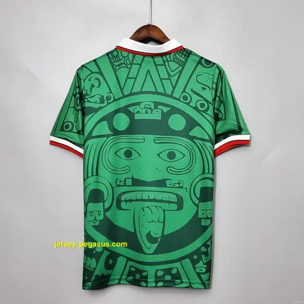 Retro 1998 Mexico home Soccer Jersey