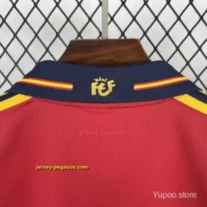 Retro 1998 Spain Home Jersey