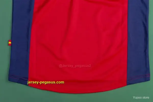 Retro 1998 Spain Home Soccer Jersey