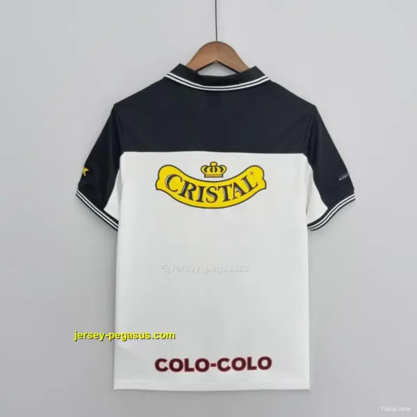Retro 1999 Colo Colo home Soccer Jersey