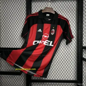 Retro 20 AC Milan Home Jersey