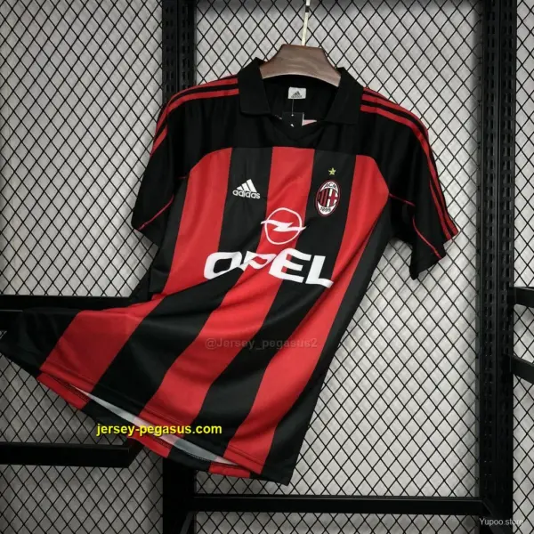Retro 20 AC Milan Home Jersey