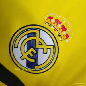 Retro 20 Real Madrid Yellow Goalkeeper Jersey
