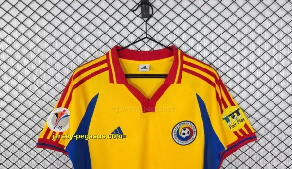 Retro 2000 Romania Home Jersey