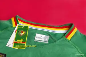 Retro 2002 Cameroon Home Soccer Jersey