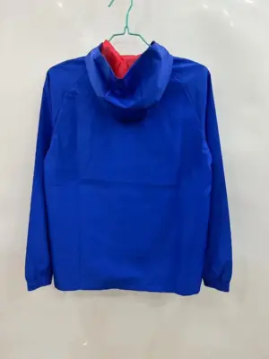 Arsenal blue red windbreaker jacket