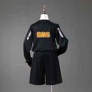Santos Away Retro Long Sleeve Kids Kit Jersey
