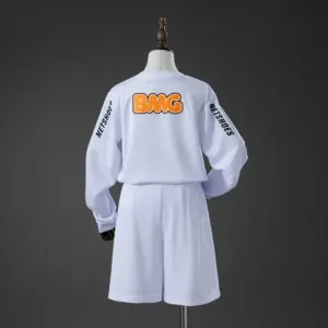 Santos Home Retro Long Sleeve Kids Kit Jersey