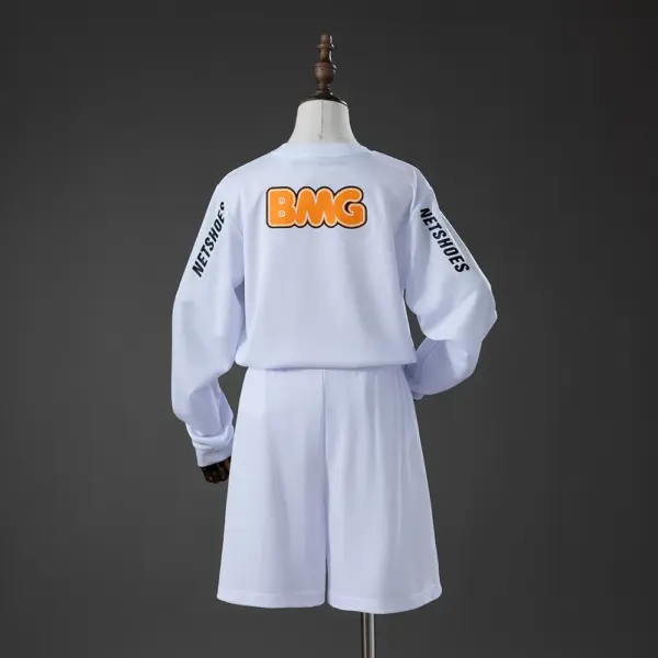 Santos Home Retro Long Sleeve Kids Kit Jersey