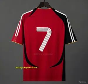 Retro 2006 Germany Away Red Jersey