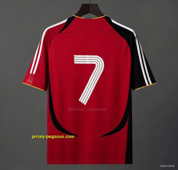 Retro 2006 Germany Away Red Jersey
