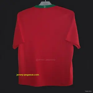 Retro 2008 Portugal Home Jersey