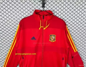 Retro 2010 Spain Home Full Zipper Jacket