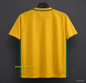 Retro 2016 Brazil Home Jersey