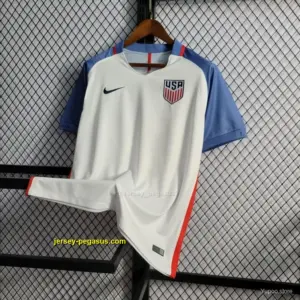 Retro 2019 USA Home Soccer Jersey
