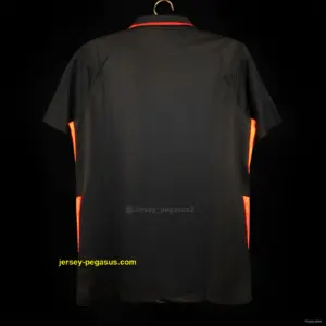 Retro 2020 Netherlands Away Black Jersey