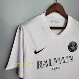 Retro 2020 PSGx Balmain White Jersey