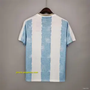 Retro 2021 Argentina Home Maradona Commemorative Edition Jersey