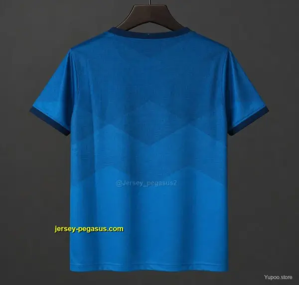 Retro 2021 Brazil Away Blue Jersey