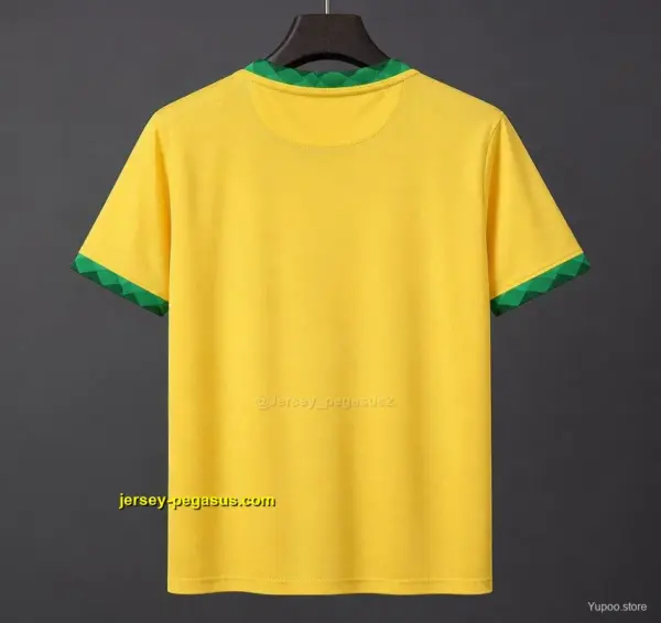 Retro 2021 Brazil Home Jersey