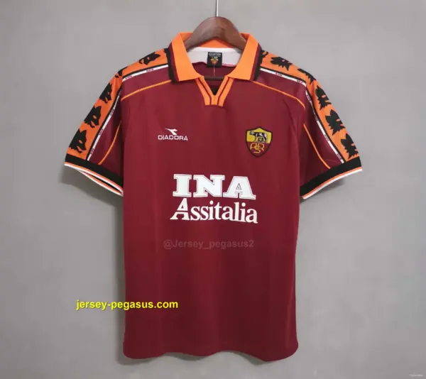 Retro 98 99 AS Roma Home Jersey