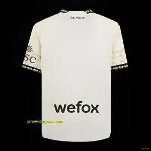 Retro AC Milan Forth White Jersey