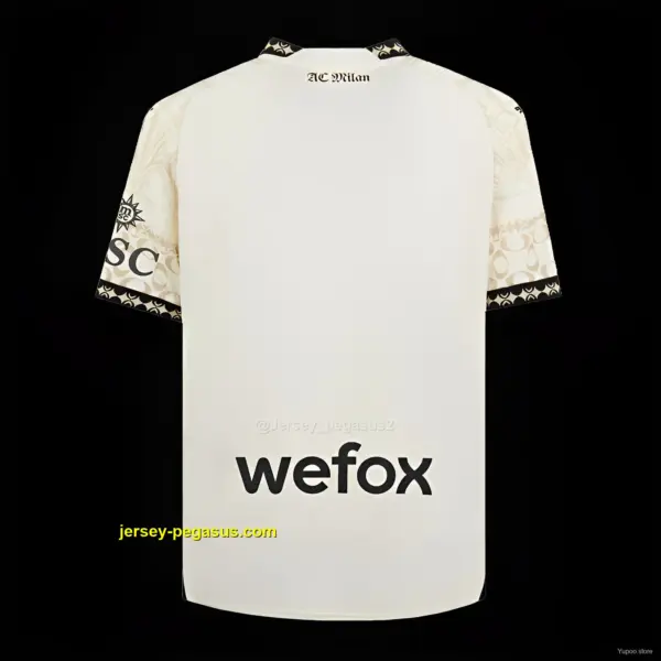 Retro AC Milan Forth White Jersey