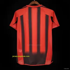 Retro AC Milan Home Authentic Jersey