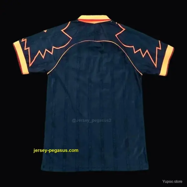 Retro AS Roma Away Black Jersey