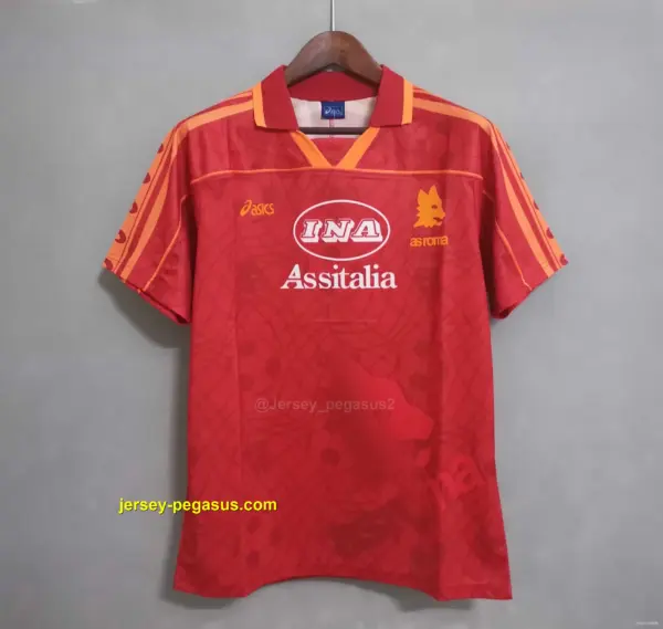Retro AS Roma Home Jersey
