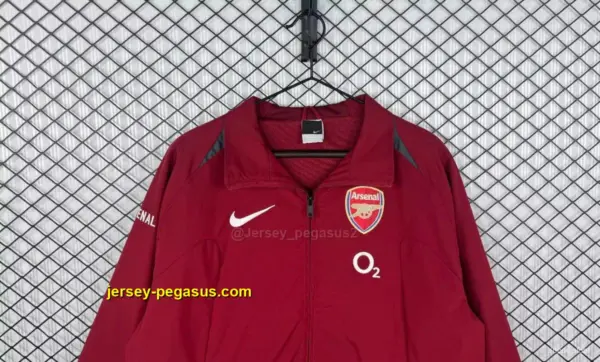 Retro Arsenal Third Wine Windbreaker