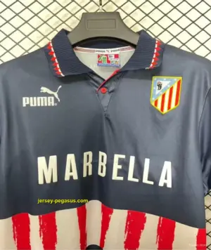 Retro Atletico Madrid Away Navy Jersey
