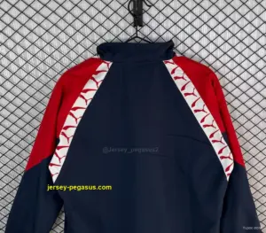 Retro Atletio Madrid NavyRed Windbreaker