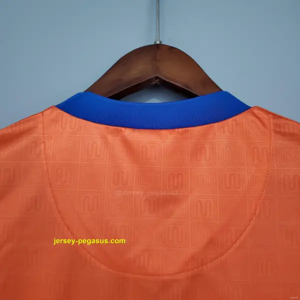 Retro Barcelona Away Orange Jersey