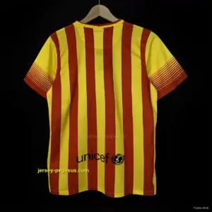 Retro Barcelona Away Yellow Jersey