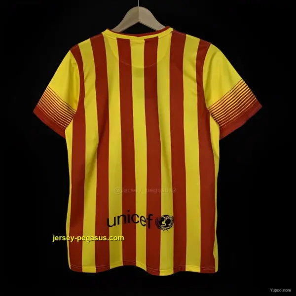 Retro Barcelona Away Yellow Jersey