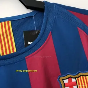 Retro Barcelona Home League Version Soccer Jersey