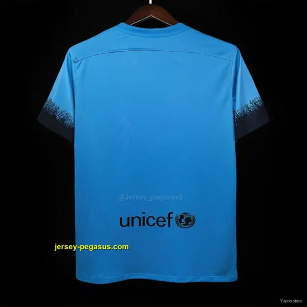 Retro Barcelona Third Blue Jersey