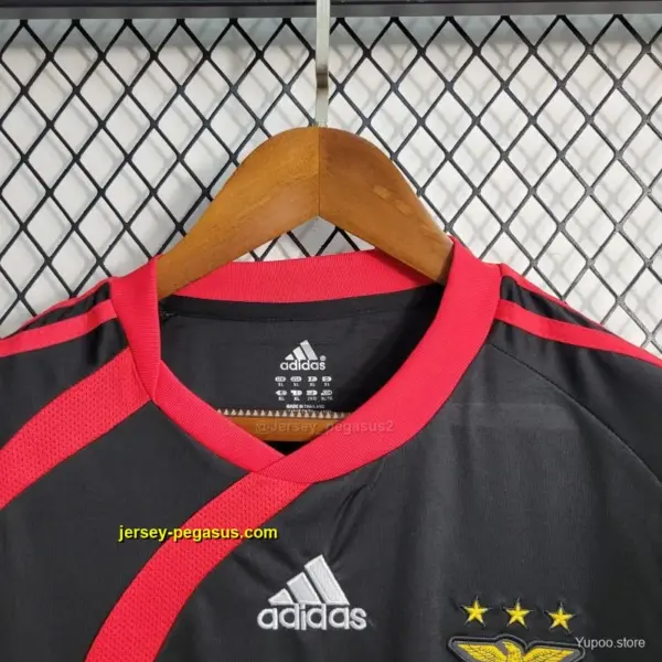 Retro Benfica Away Black Jersey