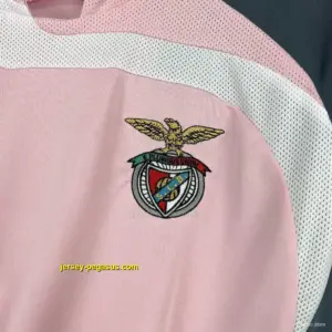 Retro Benfica Away Pink Jersey