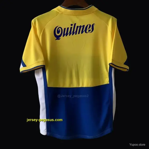 Retro Boca Juniors Away Yellow Jersey
