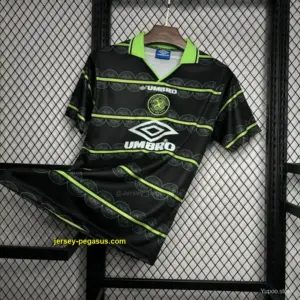 Retro Celtic Away Black Jersey